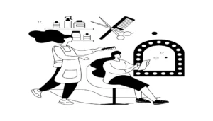 تبلیغ آرایشگاه زنانه در اینستاگرام