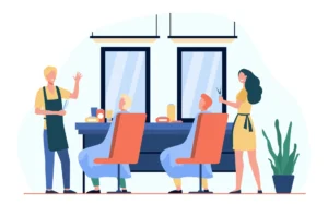 تبلیغ آرایشگاه زنانه در اینستاگرام