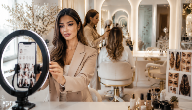 چگونه پیج سالن زیبایی را رشد دهیم؟ (۷ استراتژی طلایی ۱۴۰۵)